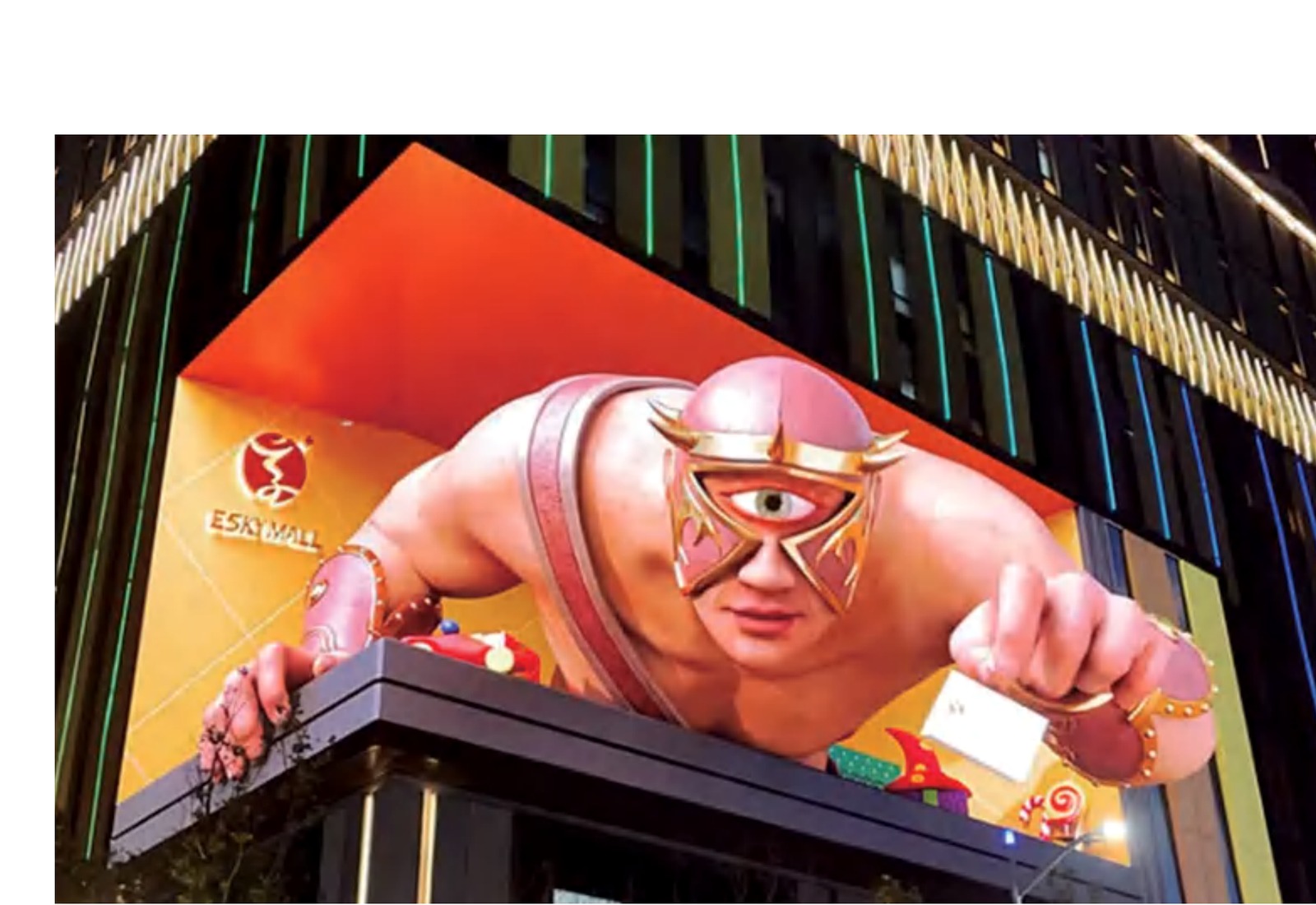 户外裸眼3D显示屏(YB 系列)